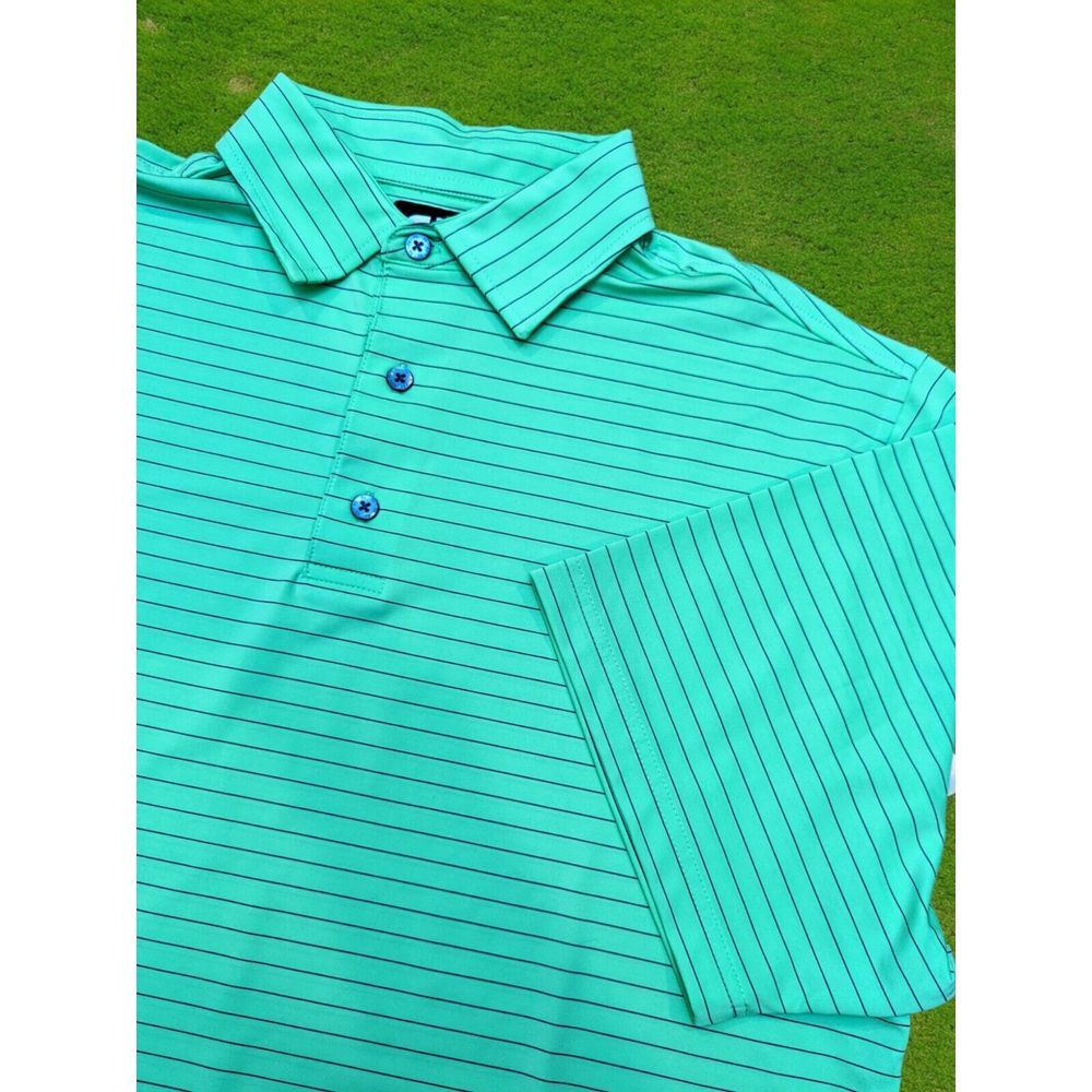 Footjoy Golf Lime Green Polo‎ Shirt - M